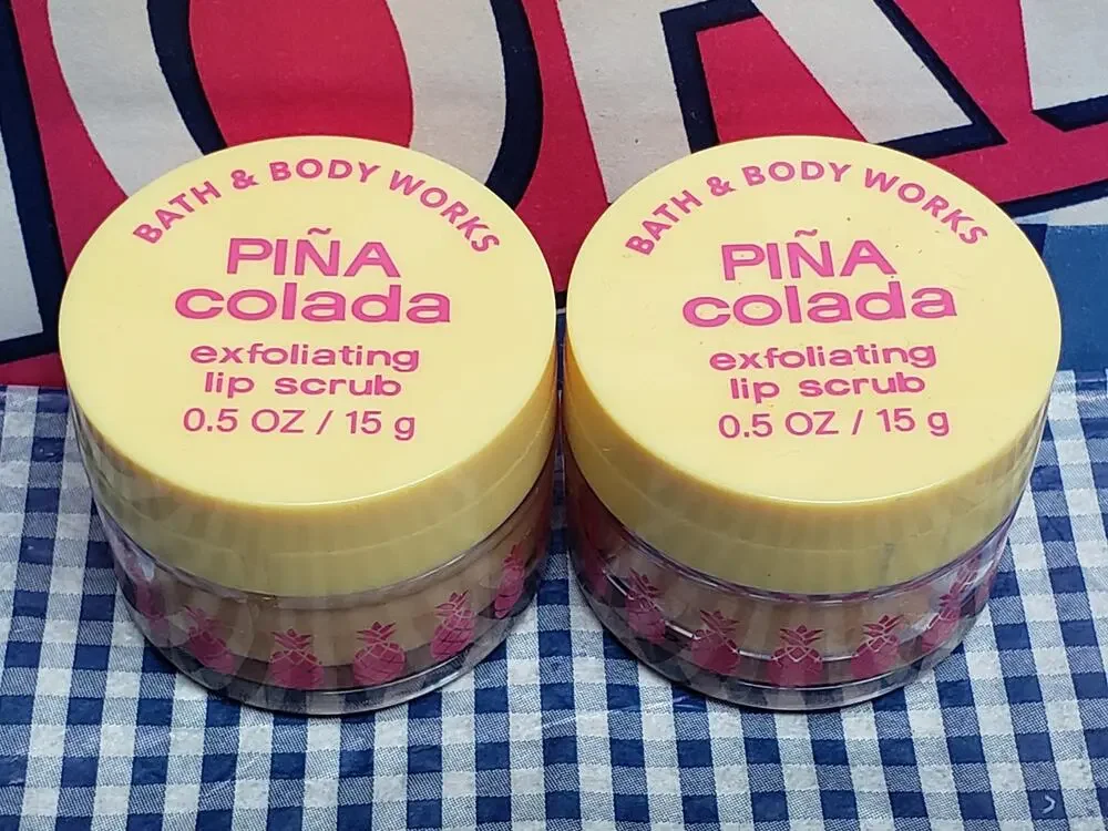 BBW Pina Colada Exfoliating Lip Scrub | Set of 2